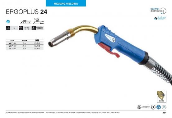 Trafimet Mig ERGOPLUS 24 (250 А возд. охл.) 5м
